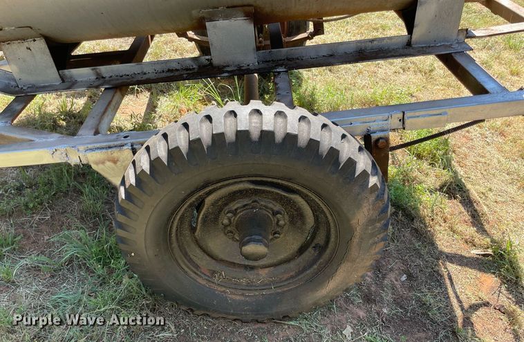 image for item NT9419 Shop built  tank trailer