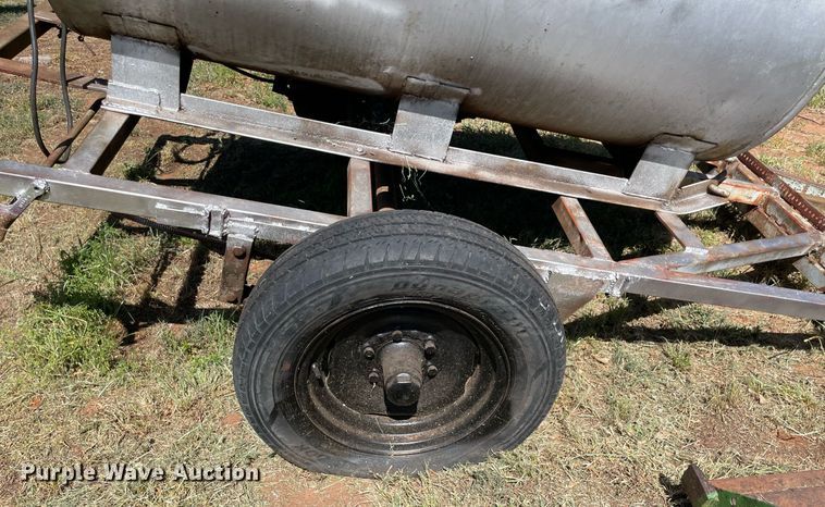 image for item NT9419 Shop built  tank trailer