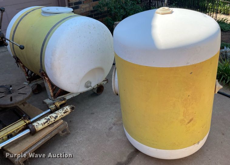 image for item NT9421 (2) 3' x 30" poly tanks