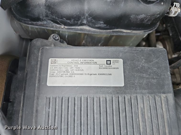 image for item NT9811 2018 Chevrolet Silverado 1500  Crew Cab pickup truck