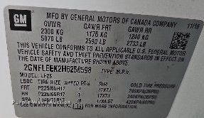 image for item NT9813 2017 Chevrolet Equinox  SUV