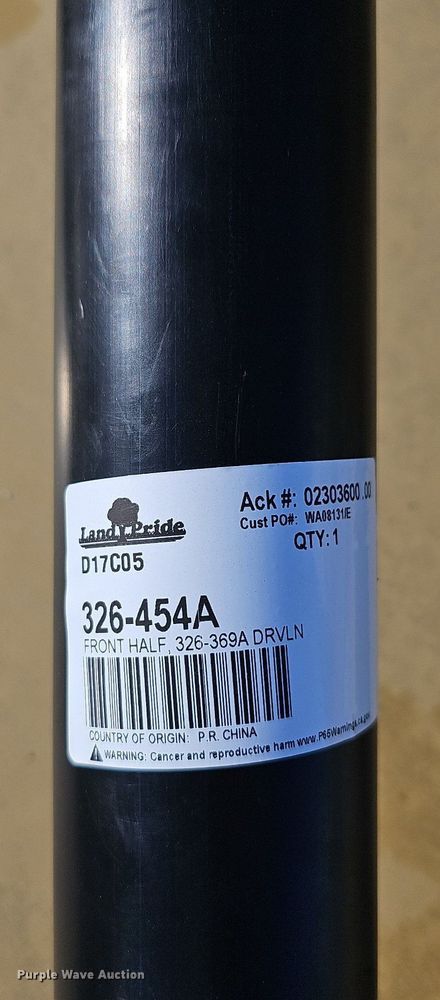 image for item NU9109 Land Pride RCR1260  rotary mower