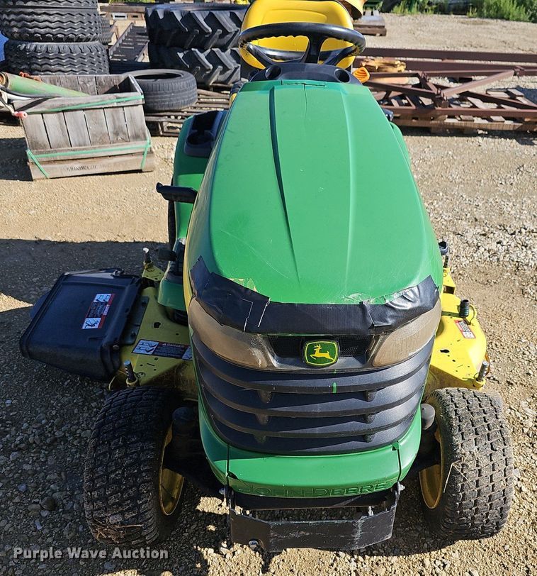 image for item NU9110 John Deere X320  lawn mower