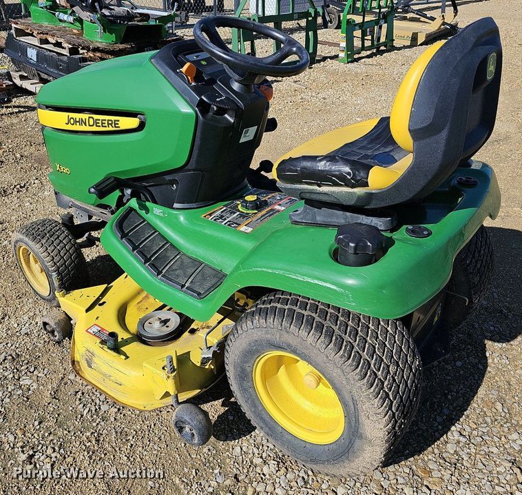 image for item NU9110 John Deere X320  lawn mower
