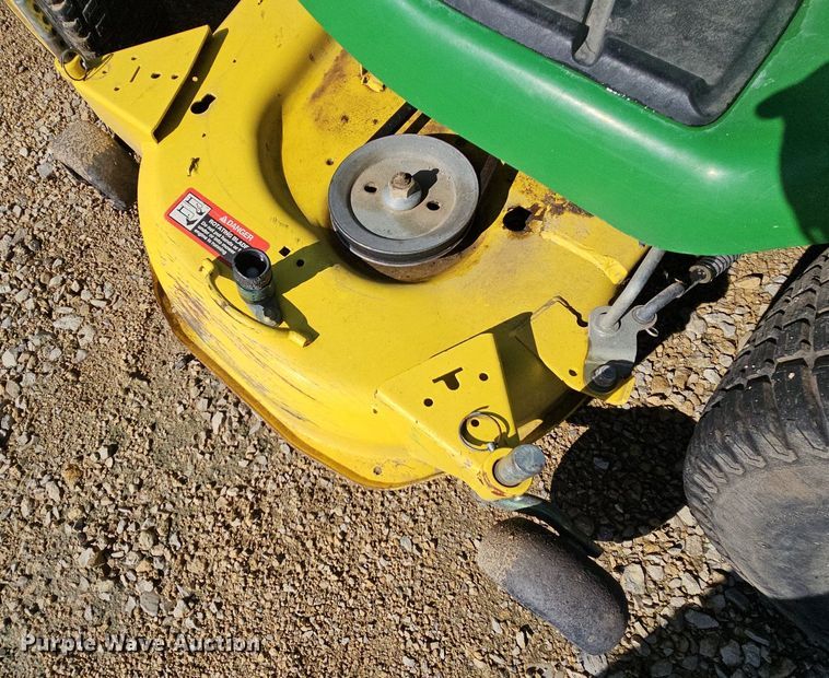 image for item NU9110 John Deere X320  lawn mower