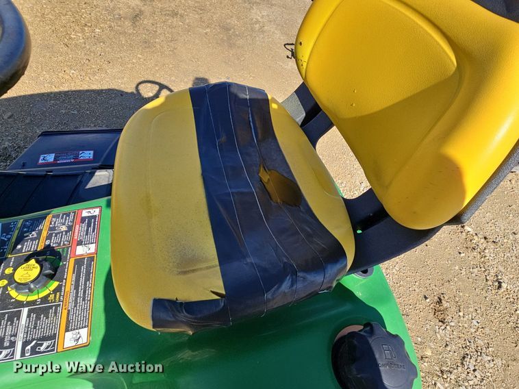 image for item NU9110 John Deere X320  lawn mower