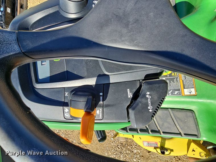 image for item NU9110 John Deere X320  lawn mower