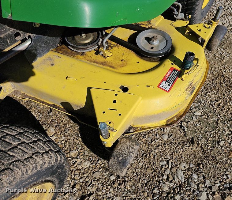 image for item NU9110 John Deere X320  lawn mower