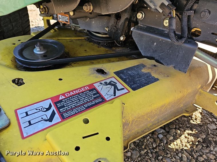 image for item NU9110 John Deere X320  lawn mower