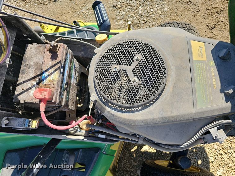 image for item NU9110 John Deere X320  lawn mower