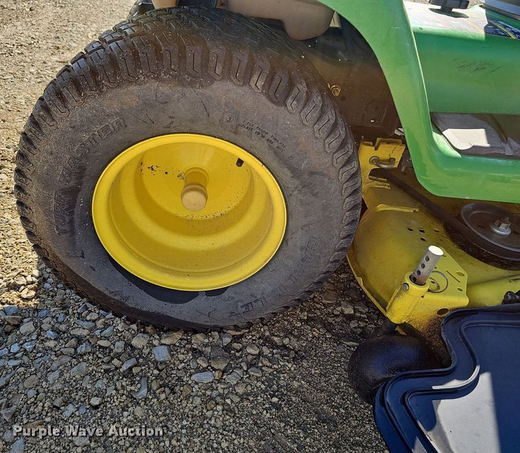 image for item NU9110 John Deere X320  lawn mower