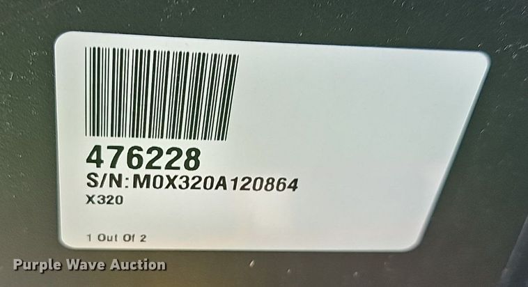 image for item NU9110 John Deere X320  lawn mower