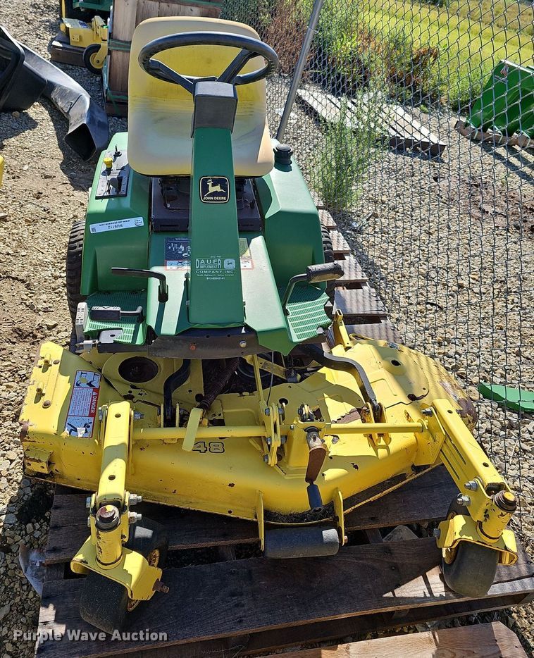 image for item NU9112 (2) John Deere F525 lawn mowers