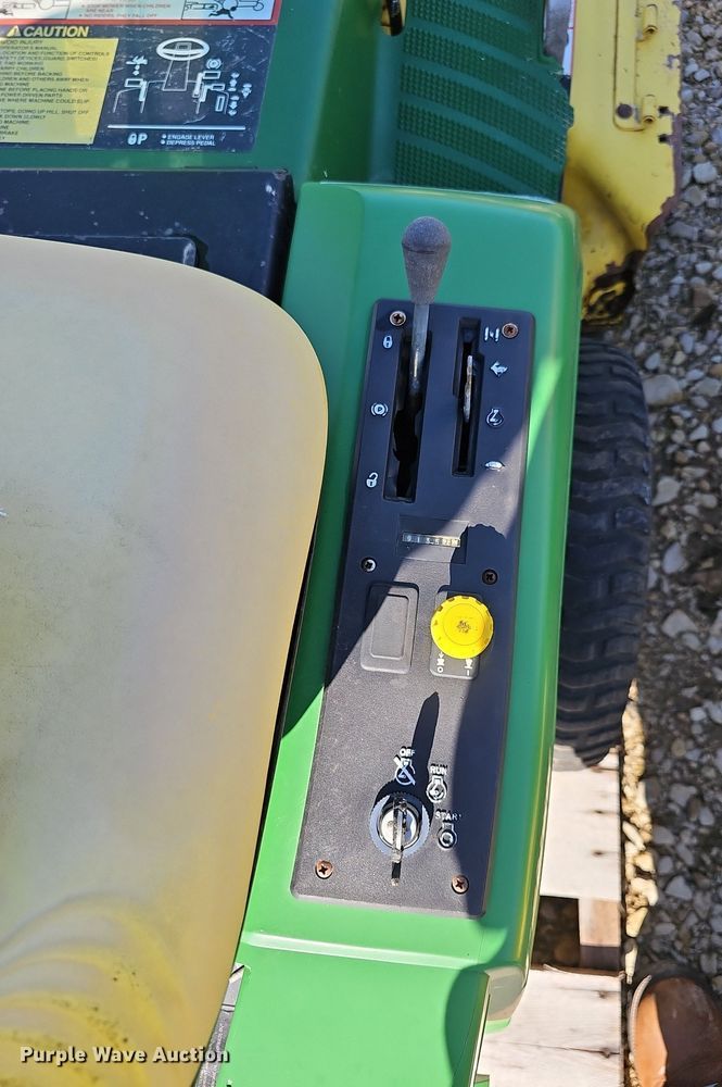 image for item NU9112 (2) John Deere F525 lawn mowers