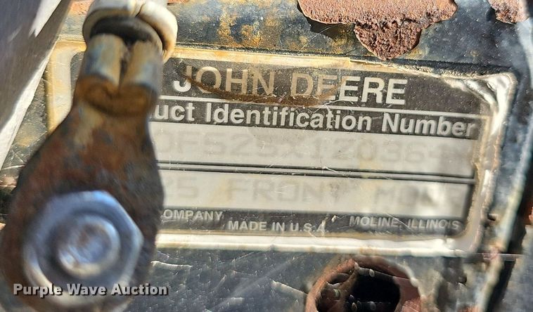 image for item NU9112 (2) John Deere F525 lawn mowers