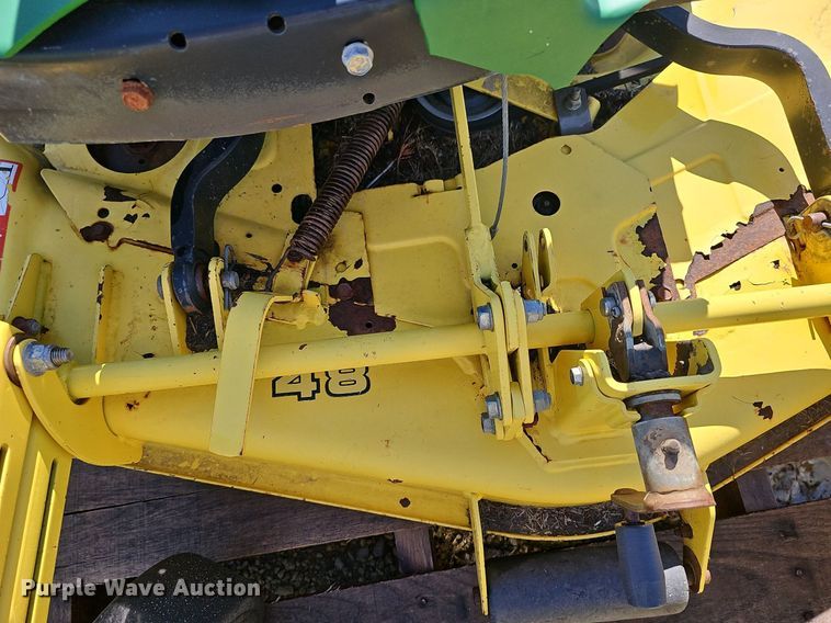 image for item NU9112 (2) John Deere F525 lawn mowers