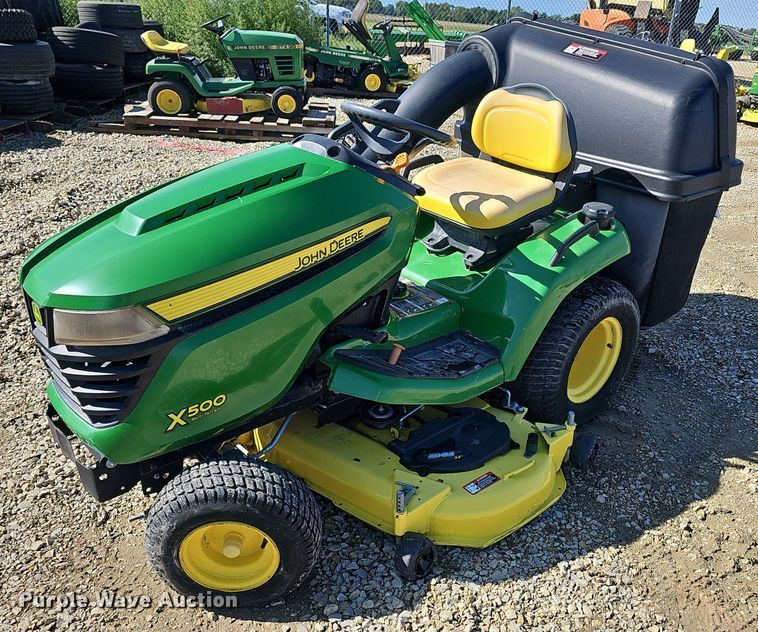 image for item NU9114 John Deere X500  lawn mower