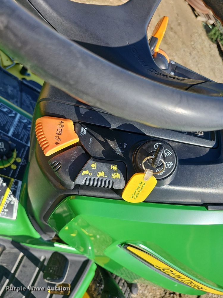 image for item NU9114 John Deere X500  lawn mower