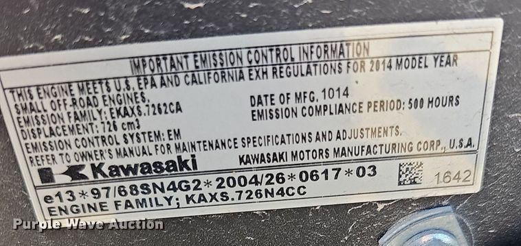 image for item NU9114 John Deere X500  lawn mower