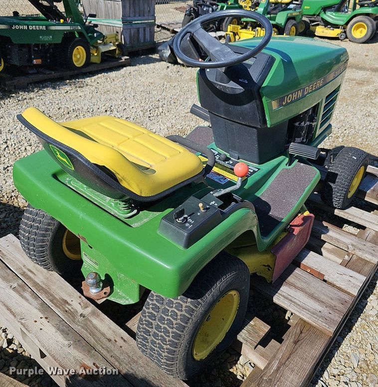 image for item NU9115 John Deere STX30  lawn mower