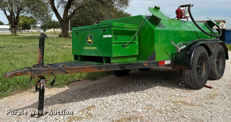 image for item OC9132 Shop built  fuel trailer