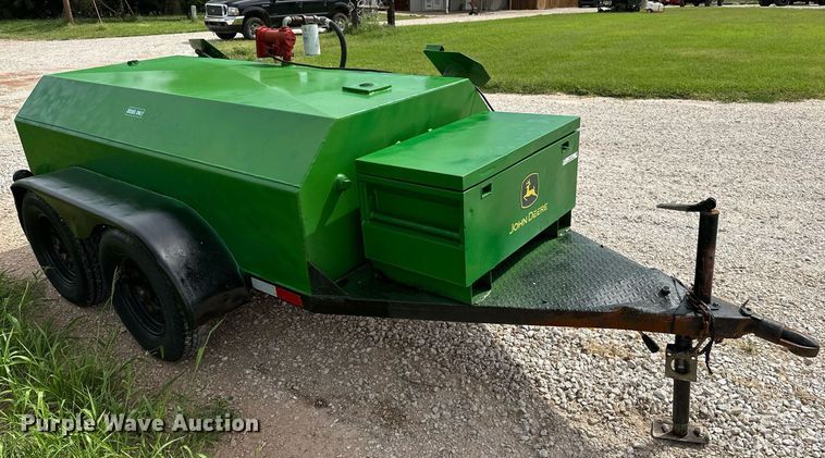 image for item OC9132 Shop built  fuel trailer