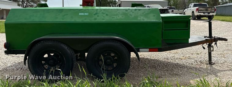 image for item OC9132 Shop built  fuel trailer