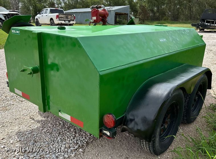 image for item OC9132 Shop built  fuel trailer