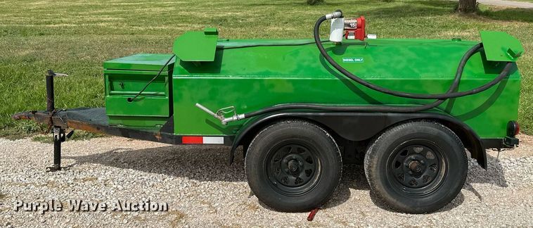 image for item OC9132 Shop built  fuel trailer