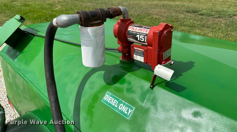 image for item OC9132 Shop built  fuel trailer