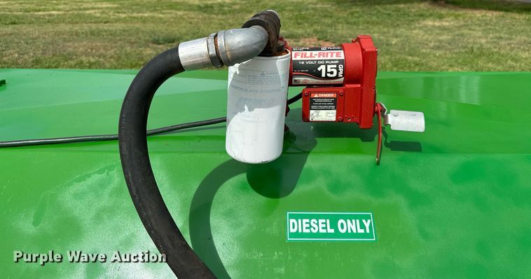 image for item OC9132 Shop built  fuel trailer