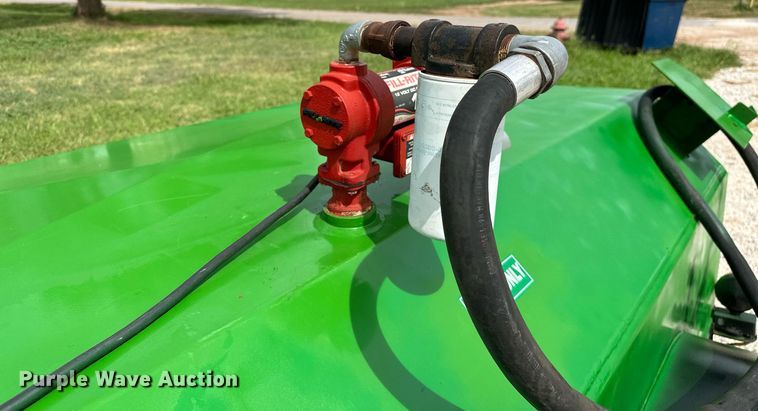 image for item OC9132 Shop built  fuel trailer