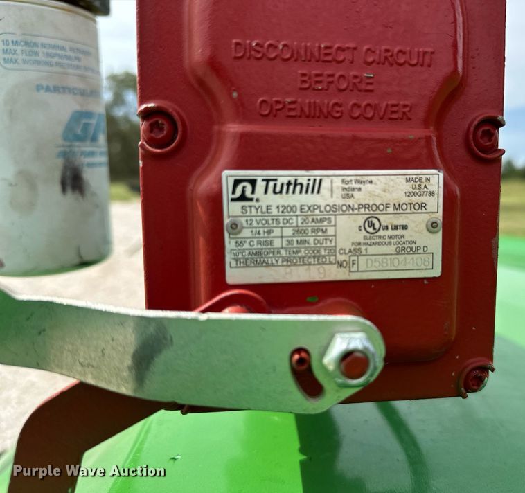 image for item OC9132 Shop built  fuel trailer