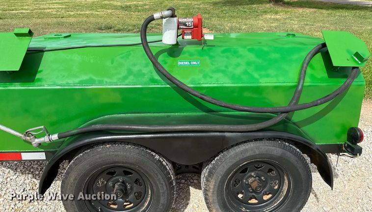 image for item OC9132 Shop built  fuel trailer