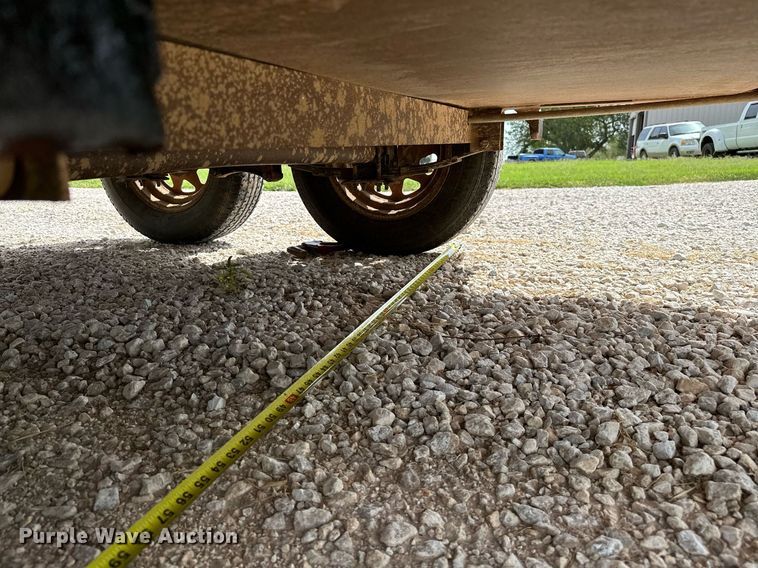 image for item OC9132 Shop built  fuel trailer
