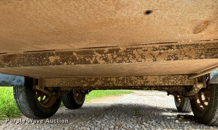 image for item OC9132 Shop built  fuel trailer