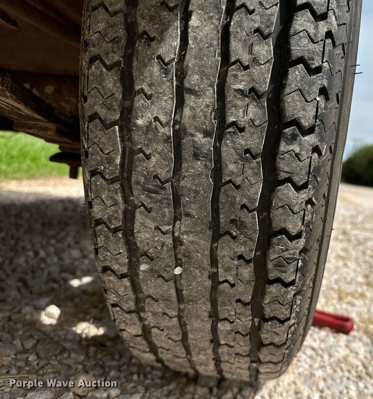 image for item OC9132 Shop built  fuel trailer