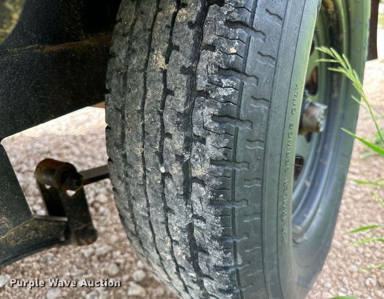 image for item OC9132 Shop built  fuel trailer