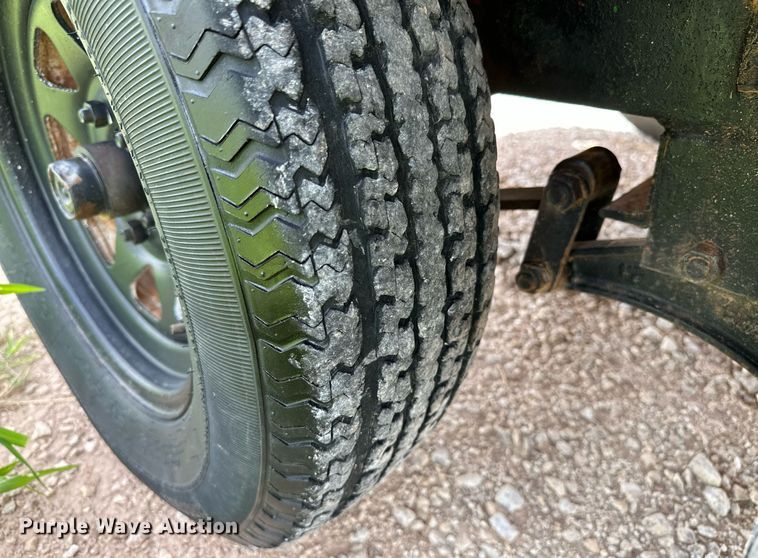 image for item OC9132 Shop built  fuel trailer