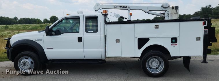 image for item OK9600 2007 Ford F450 Super Duty XL  utility / service truck