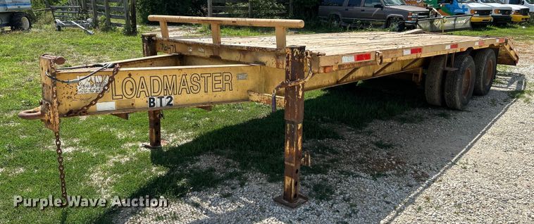 image for item OK9710 1996 Loadmaster  equipment trailer