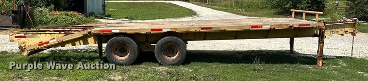 image for item OK9710 1996 Loadmaster  equipment trailer