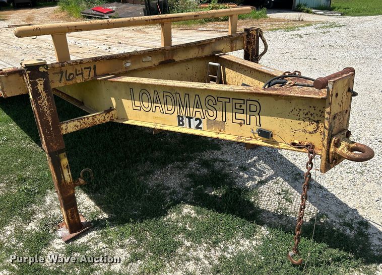 image for item OK9710 1996 Loadmaster  equipment trailer