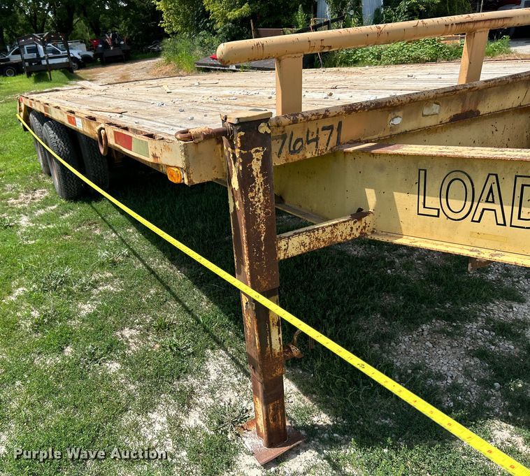 image for item OK9710 1996 Loadmaster  equipment trailer