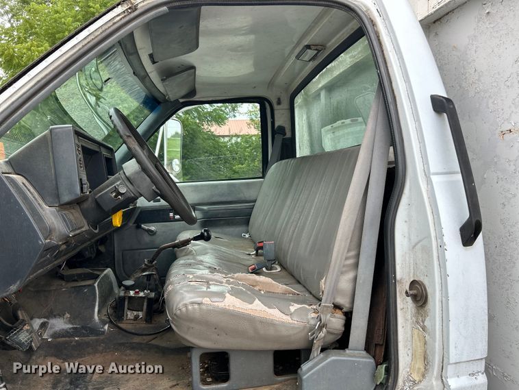 image for item OK9736 1993 Chevrolet C7  dump flatbed truck