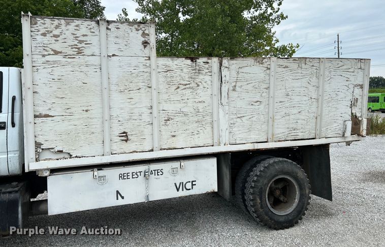 image for item OK9736 1993 Chevrolet C7  dump flatbed truck