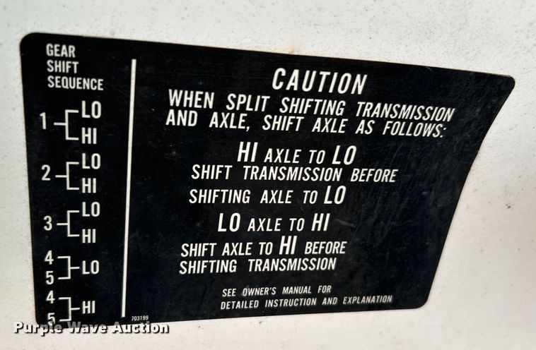 image for item OK9736 1993 Chevrolet C7  dump flatbed truck