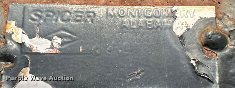 image for item OK9767 (2) Spicer axles