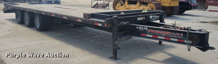 image for item DA7220 2011 Trailerman  equipment trailer