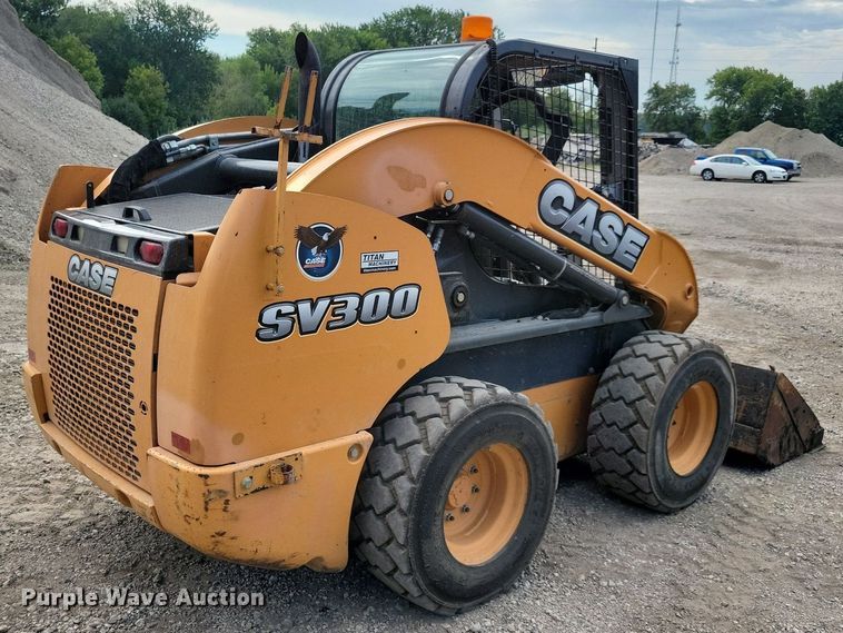image for item DA7221 2014 Case SV300  skid steer loader